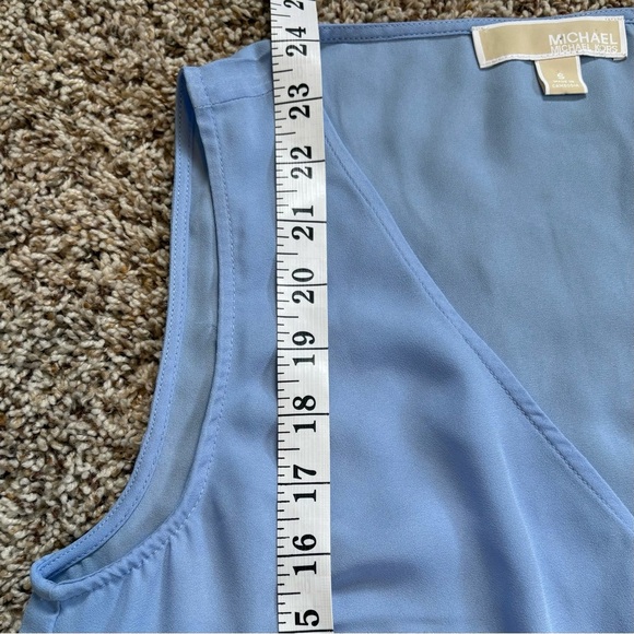 4/25$ Michael Kors Sleeveless Tie Front Tank Top Size Small - Picture 5 of 6